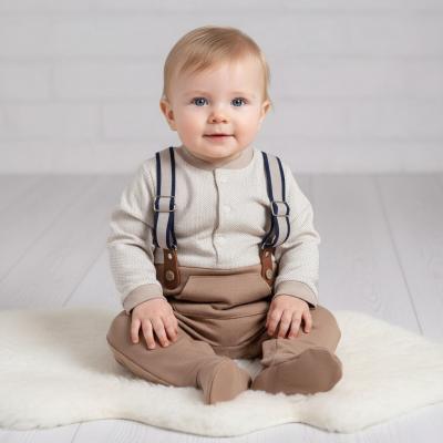 BJ3250Co  Coffee Braces All In One  (0-9 months)