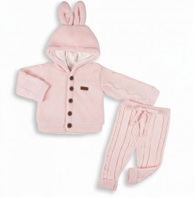 BM4060-P  Sherpa and Knit Outfit  ( 6-12 months)