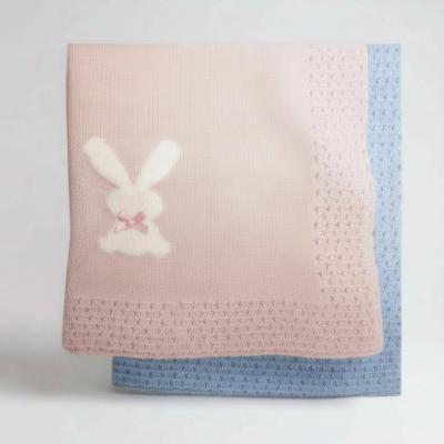BO834-P  Bunny Hanging  Shawl 