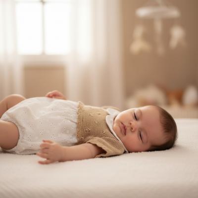 BOMC7025-B  Broderie Anglaise Romper (0-9 months)