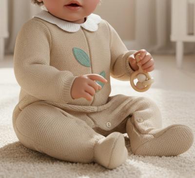 BOMC7076BI  Embroidered All In One (0-9 months)