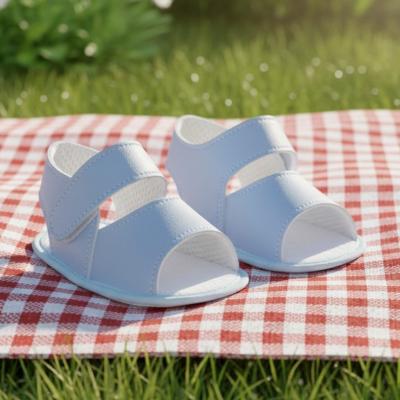 BP051-S Sky Blue Soft Sole Sandal (0-2)