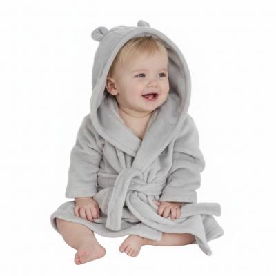 BT18C509-A Grey Dressing Gown (0-6 months)