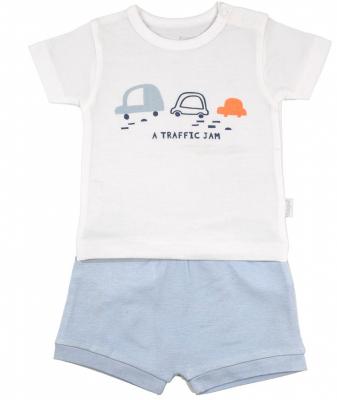BY140116S   "Cars" Two Piece Set  (3-18 months)