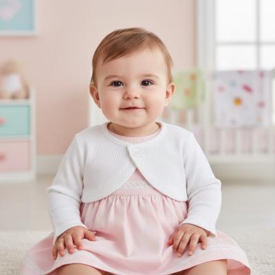 BY141421W  White Bolero  (3-12 months)