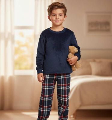 CB15C706N  Plush  flannel set  (3-8 years)