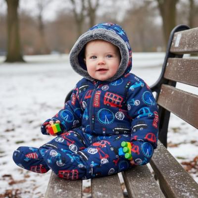 CC9369  Microfibre London Snow Suit  (6-24 months)