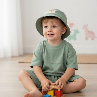 FDF09348-B   Shorts Set with Hat (12-24 months)