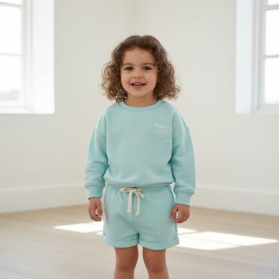 FDF09369-C  Sweatshirt and Shorts Set (2-4 years)