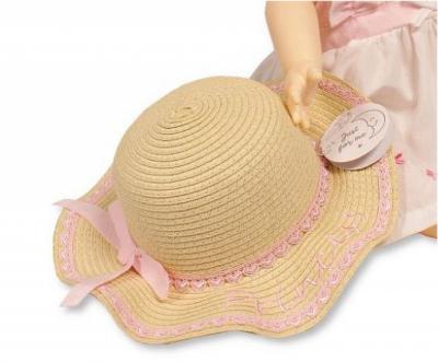 JF0503-0807t  "Princess" Straw Hat  (12-24 months)