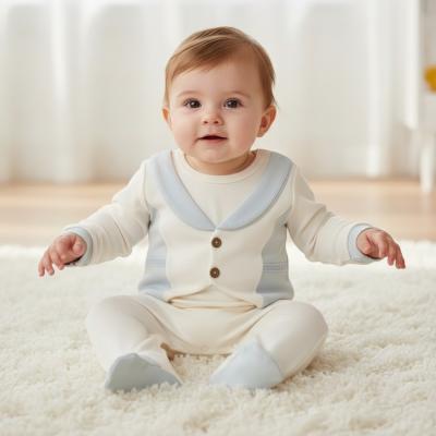 JF2120-6219-S  Embroidered  All In One  (0-6m)