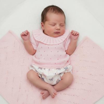 JFLBW20-662P  Teddy Knit Two Piece (3-8lbs)