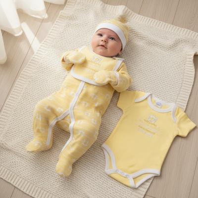 JT9708-Y  "Welcome" 5 Piece Layette Set  (0-3 months)
