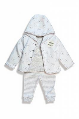 JT9755W  Reversible Padded "Wish Upon A Star"  Set  (0-3 months)
