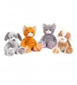 KTSF6335  18cm Love to Hug Pets  (4 Asst)