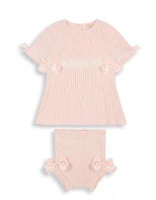 LD52021-P  Fine Knit Spanish Set  (0-24 months)