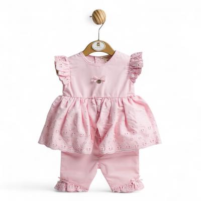MB5213-A  Broderie Anglaise Trouser Set  (12-24 months)
