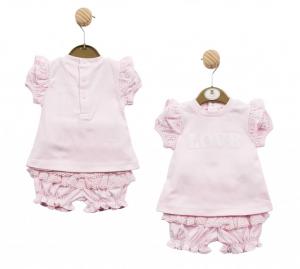 MB5337A  Broderie Anglaise Jam Pant Set  (12-24 months)