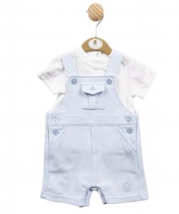 MB5360A  "M" Short Dungaree Set (12-24 months)