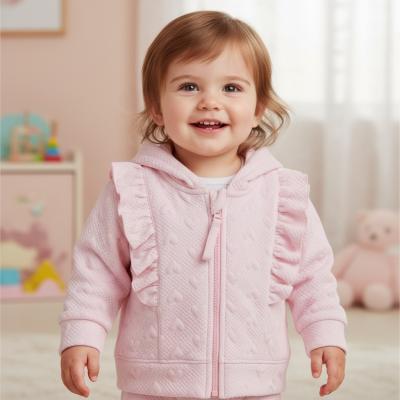MB6146 "Heart and Frills" Jacket (3-9 months)