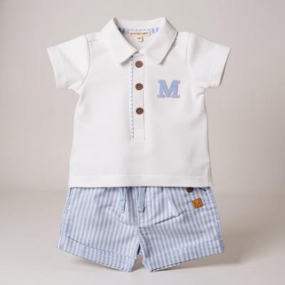 MB6316AS  Mintini Logo Shorts Set  (12-24 months)