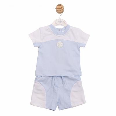 MB7007 Colour Block Shorts Set (3-9 months)