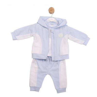MB7011 Colour Block 3 Piece Jog Set (3-9 months)