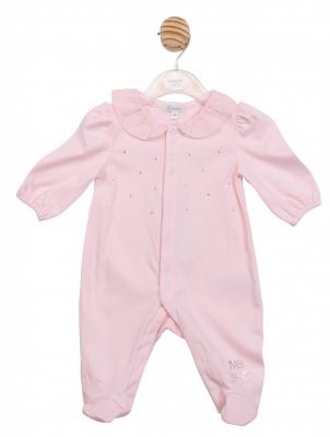 MB7089 Diamante and Bow All In One (1-6 months)