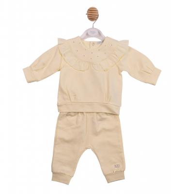 MB7112B  Diamante and Frilled Trouser Set  (3-5 years)