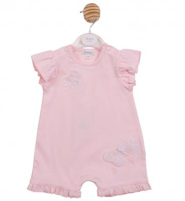 MB7205  3D Flower romper   (3-12 months)