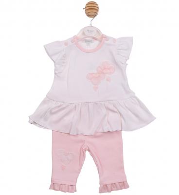 MB7209A  3D Flower Tunic and Legging Set (12-24 months)