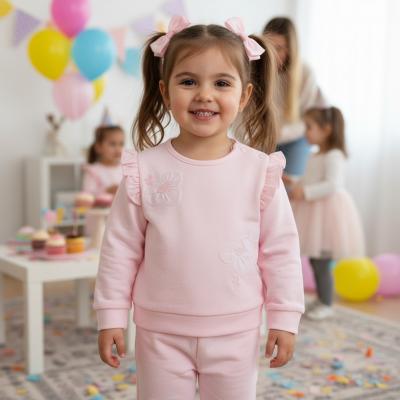 MB7210B  3D Flower Jog Set  (3-5 years)