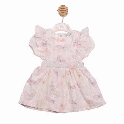 MB7223A  Butterfly Top and Pinafore Set  (12-24 months)