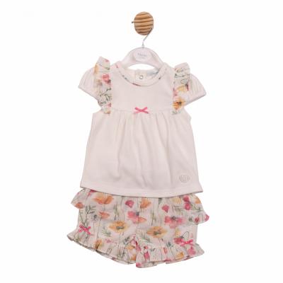 MB7259B  Poppy Broderie Shorts  Set   (3-5 years)