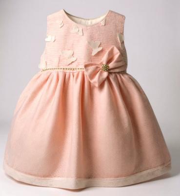 MEMQ1050-P  Pink Butterfly Dress  (0-36 months)