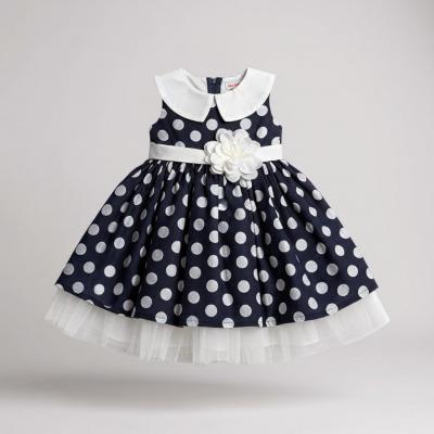 MEVD0205-N  Polka Dot Dress  (0-36 months)