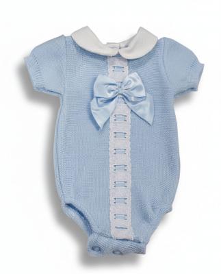 ML10-093-s  Ribbon Romper  (Newborn - 9m)