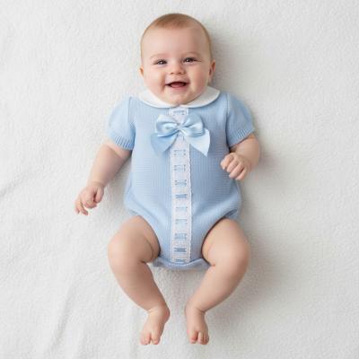 ML10-093S  Ribbon Romper  (Newborn - 9m)