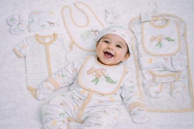 ML25-1340B "Elephant" 5 Piece Set (NB-6 months)