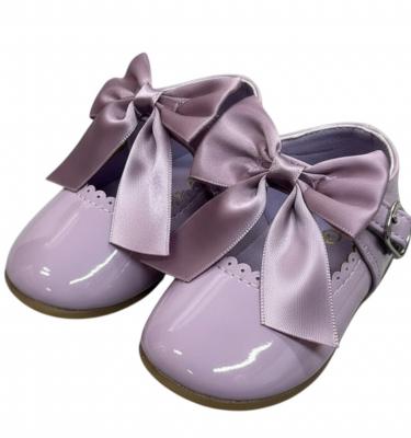 MeKylie_L  Lilac Bow Shoes Pack of 12  (Sizes 3-8)