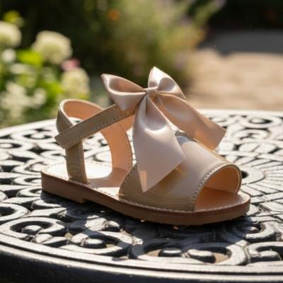 MeMartinaCaB  Camel Bow Sandal Pack of 12  (EU 26-30)