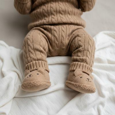 NT116-835T "Teddy" Knit Booties
