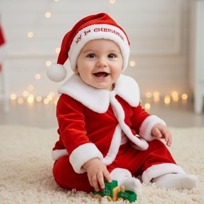 NT25-1327R  "My 1st Christmas" Set  (0-12m)