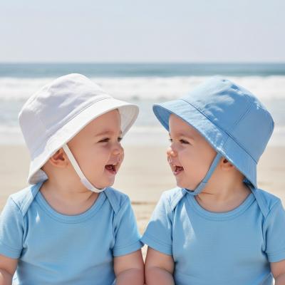 PB0192BW  Bucket Hat with Chin Strap  (0-12 months)