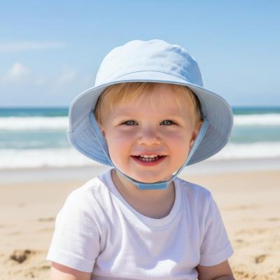 PB0192S  Bucket Hat with Chin Strap  (0-12 months)