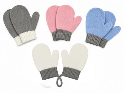 PB6199-9 Connected Pom Mitts (Baby)