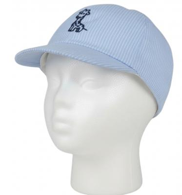 PK0373-2  Woven stripe soft peak camp (3-12 months)