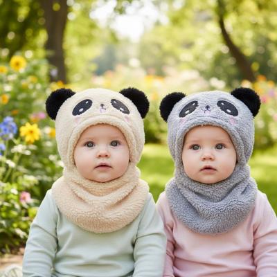 PK6246X  Panda Snood Hat  (3-12 months)