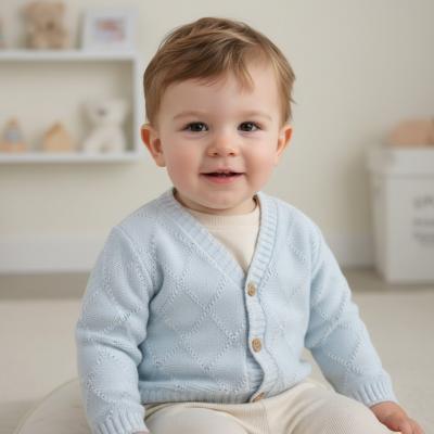 PX0514B Sky Joshua Cotton Cardigan (9-24 months)