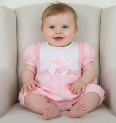 PX0612P Meri Spanish Style Cotton Romper ( Newborn - 6 months)
